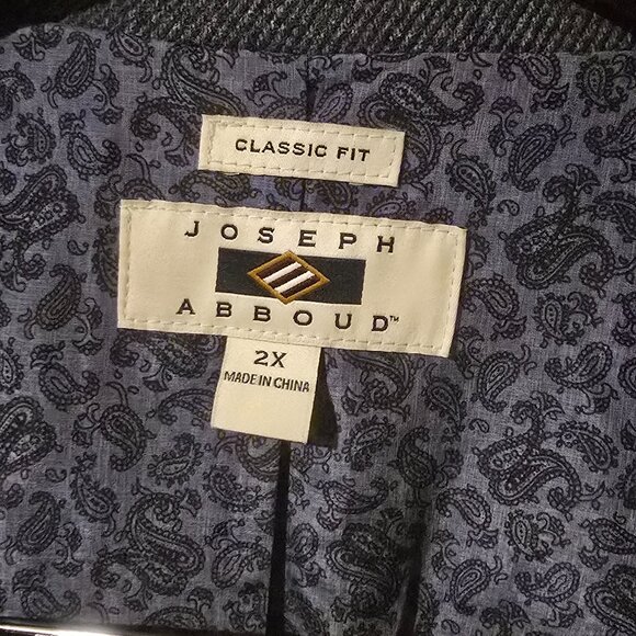 Joseph Abboud Wool Blend Classic Fit Blazer - Picture 4 of 6